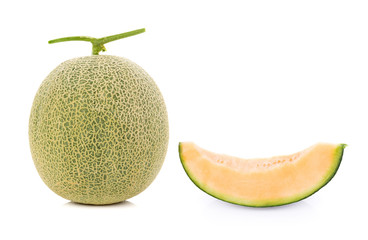 melon isolated on white background