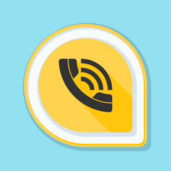 Call Contact button Illustration