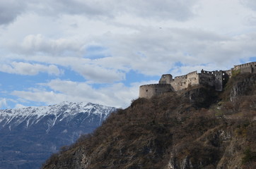 Fototapeta na wymiar Castel Beseno, Trentino alto-adige