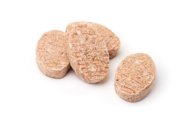 chop on a white background