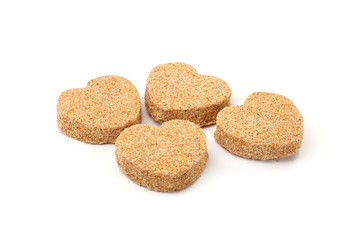 chop on a white background