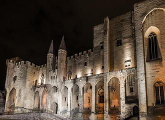 Fototapeta premium Avignon, le Palais des Papes