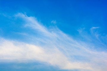 Beautiful blue sky