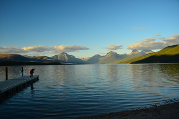 Lake McDonald in Glacier National Park, Montana, USA