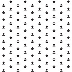 Minimalistic geometric seamless vector pattern with triangles