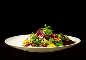 Delicious vegetable salad
