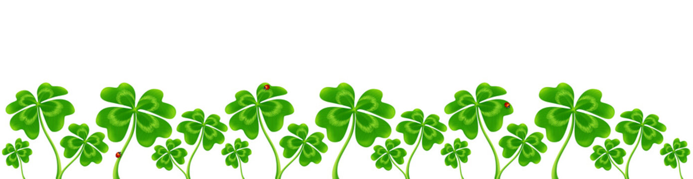Four Leaf Clover Border Images – Browse 6,296 Stock Photos, Vectors, and  Video | Adobe Stock