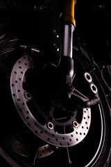 motorcycle wheel - 140687458