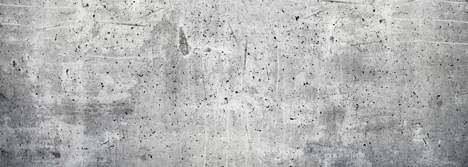 Fotobehang Oude grijze betonnen muur als achtergrond © Günter Albers
