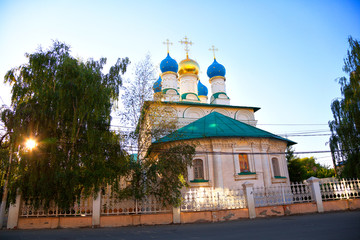 Fototapeta na wymiar The Orthodox Church. Tula, Russia