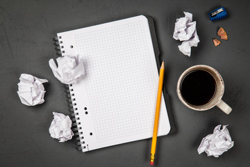 Creative block concept