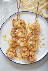 Prawn skewers 