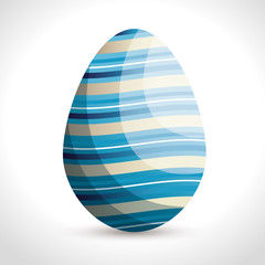 eggs painted easter celebration vector illustration design