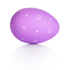 Easter Egg Isolated On White