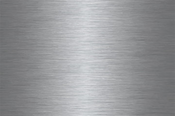 Fototapeta Brushed stainless steel vector pattern obraz