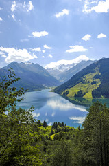 Fototapeta premium Alpensee, Österreich, Tirol