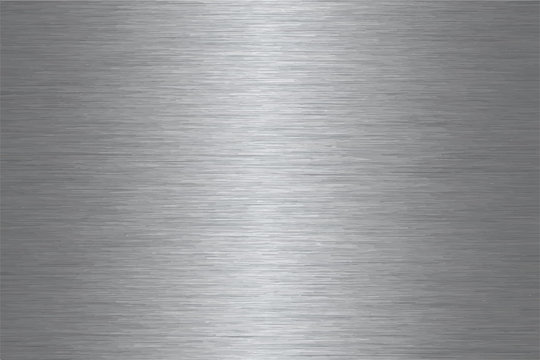 Brushed stainless steel vector pattern