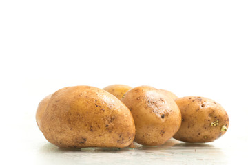 Raw Organic Potatoes