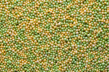 Multicoloured sweet sugar balls. Small ball pattern.