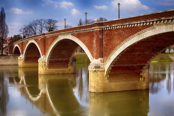 Fototapeta premium Old bridge in Sisak, Croatia