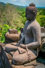 Buddha In Borobudur