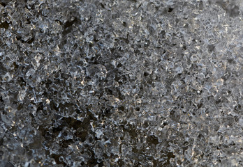Snow and ice texture background