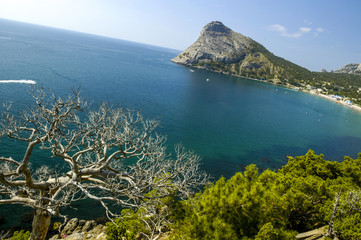 Krim, bei Sudak, Novij Svit, Neue Welt, Küste, Ukraine, Sudak U