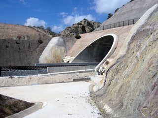 railway tunnel mouth
