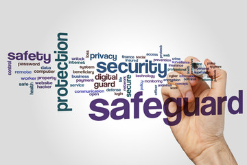 Safeguard word cloud