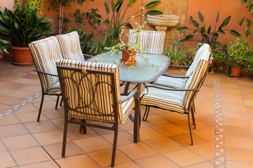 Courtyard Detail