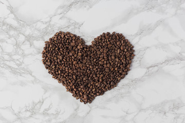 Coffee flat lays on marble and linen good for designers and small business 