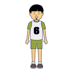 asian man ethnicity avatar character vector illustration design