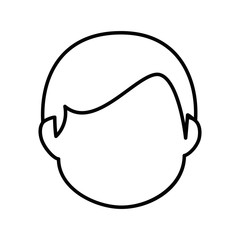 Obraz na płótnie Canvas young man ethnicity avatar character vector illustration design