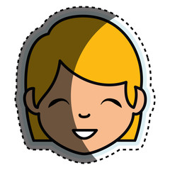 Fototapeta premium cute woman ethnicity character vector illustration design