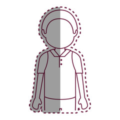 african man ethnicity avatar character vector illustration design