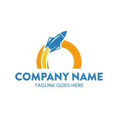 Rocket Logo Template