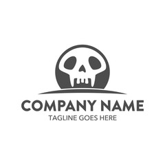 Unique Skull Logo