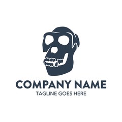 Unique Skull Logo