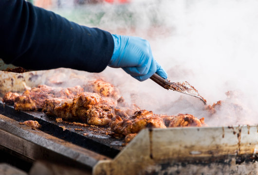 Barbequeing