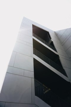 White building exterior design