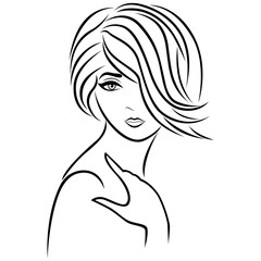 Attractive women with stylish headdress