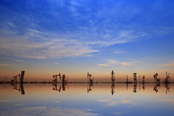 The oil pump, industrial equipment