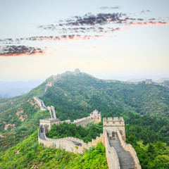 Fototapeta na wymiar majestic Great Wall of China