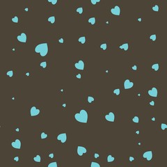 Seamless pattern heart