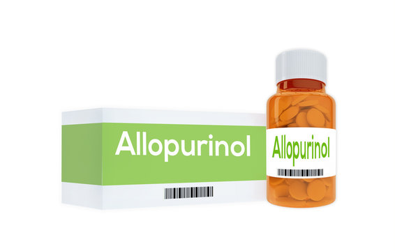 Allopurinol - medical concept