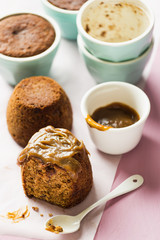 Ginger sticky toffee pudding