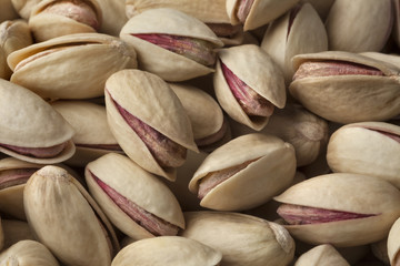 Unshelled pistachio nuts full frame