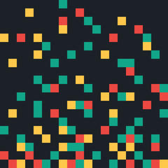 Abstract pixel background
