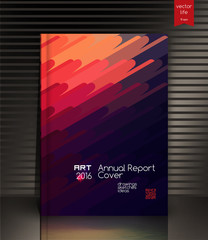 Annual report  background. Cover design. 