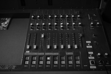 equipment of a radio station